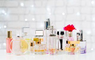 perfume bottles