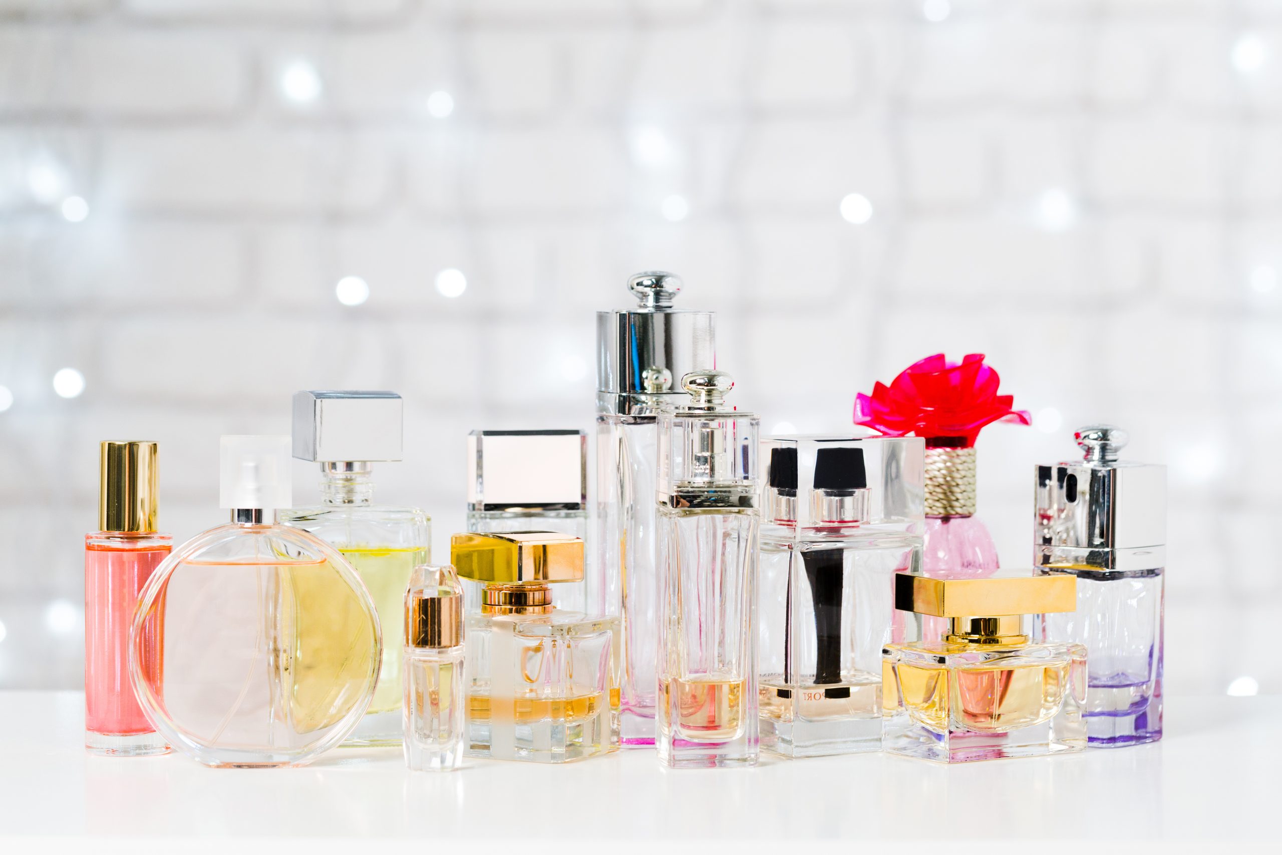 perfume bottles
