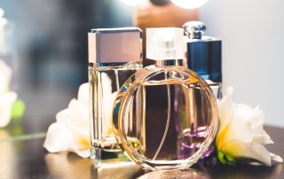 perfume and cologne bottles