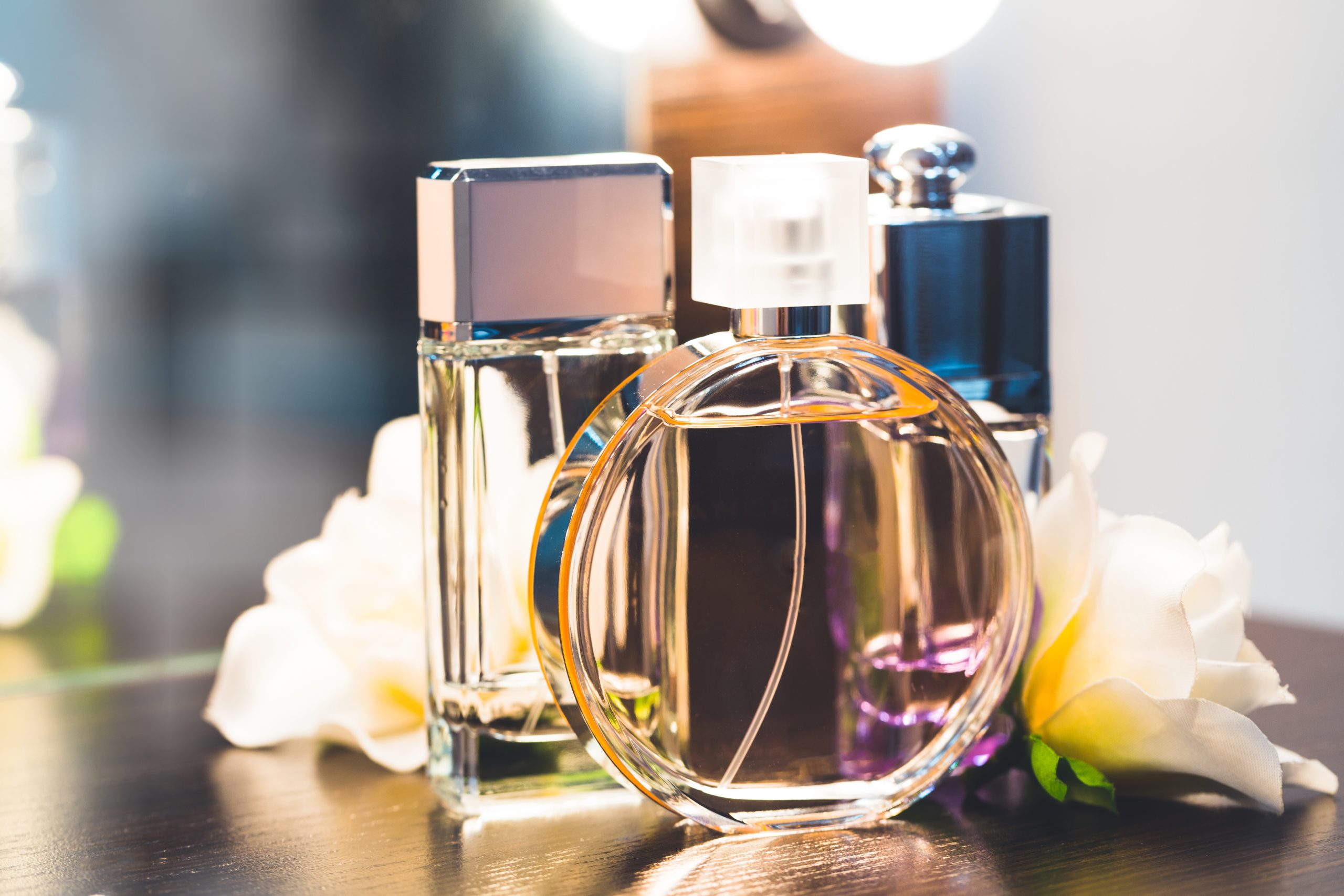 perfume and cologne bottles