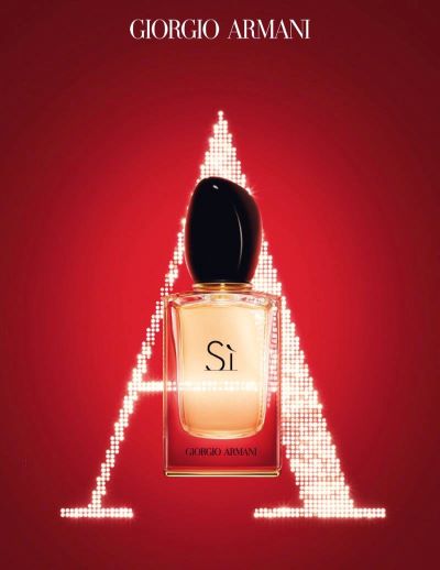 Si by Armani fantasy to Italy